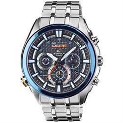 Image of mat rustfri stål Edifice Red Bull Racing quartz (5390) Herre ur fra Casio